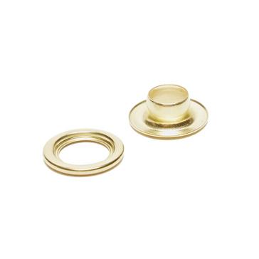 Gold W4 9.5mm Brass Eyelets