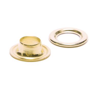 Gold W4 13mm Brass Eyelets