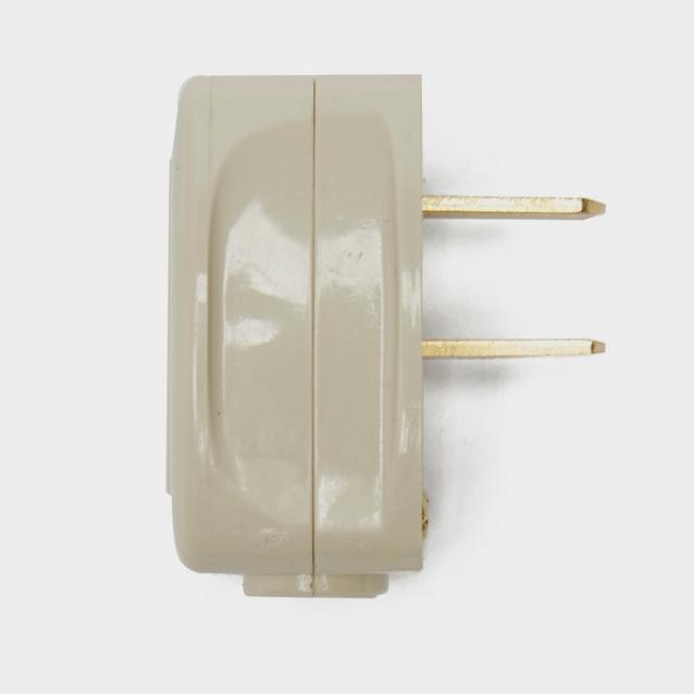 White W4 Clipsal 2-pin 12V Plug image 1