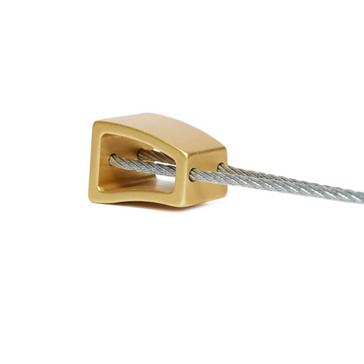 Gold WILD COUNTRY Anodised Rock on Wire Size 9