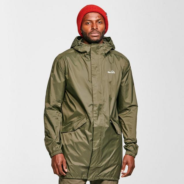 Khaki waterproof parka hotsell