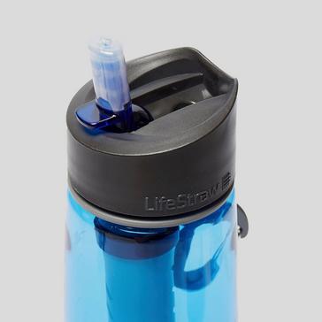 Bright Blue Lifestraw Go 2 Stage Water Bottle