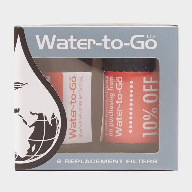 N/A Water-To-Go Replacement Filters x 2 image 1
