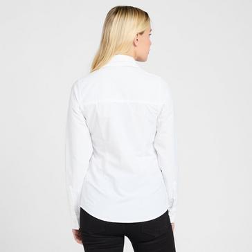 White Peter Storm Women's Long Sleeve Travel Shirt