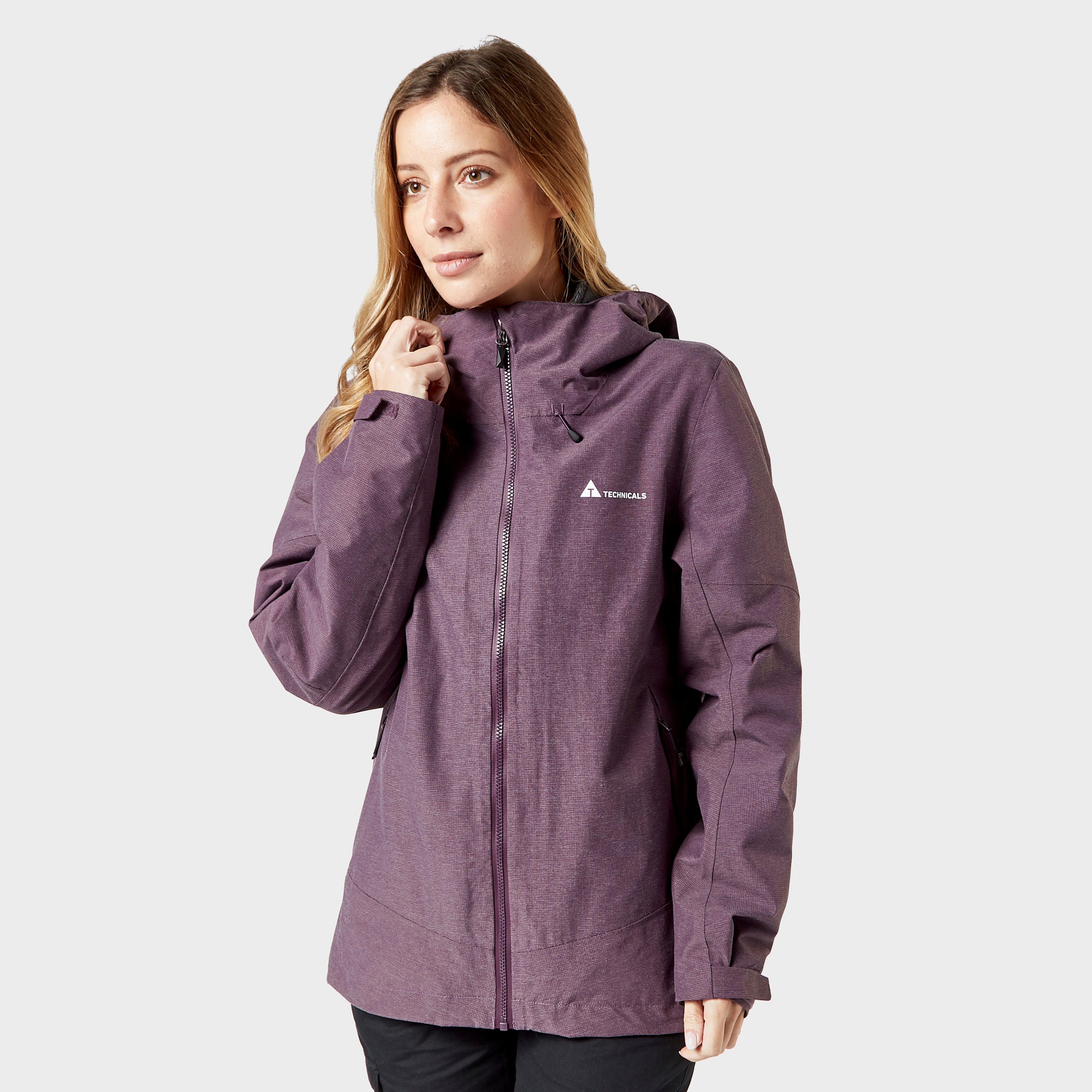 Technicals Technicals Womens Gradient 3in1 Jacket - Purple, Purple Technicals Technicals Womens Gradient 3in1 Jacket - Purple, Purple