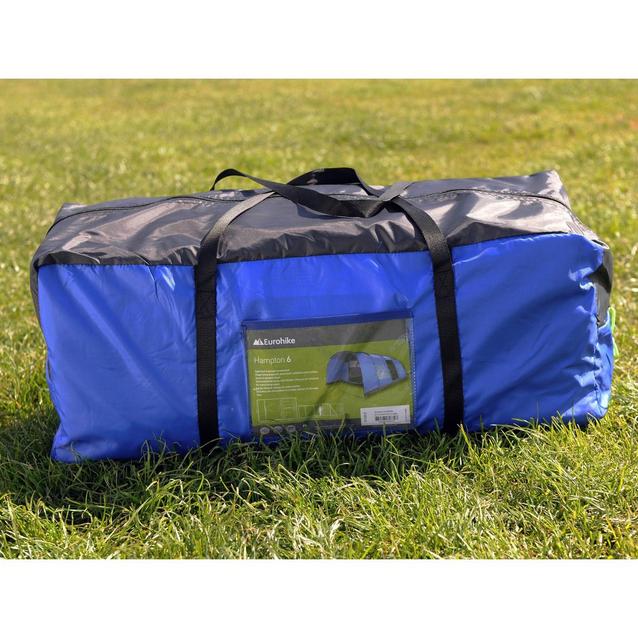 Eurohike Hampton 6 Man Family Tent Blacks