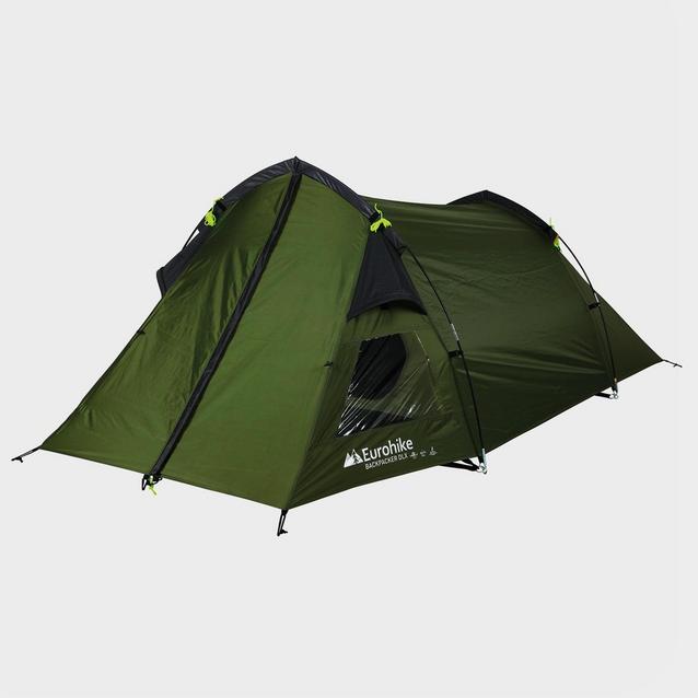 Khaki Eurohike Backpacker Deluxe Tent image 1