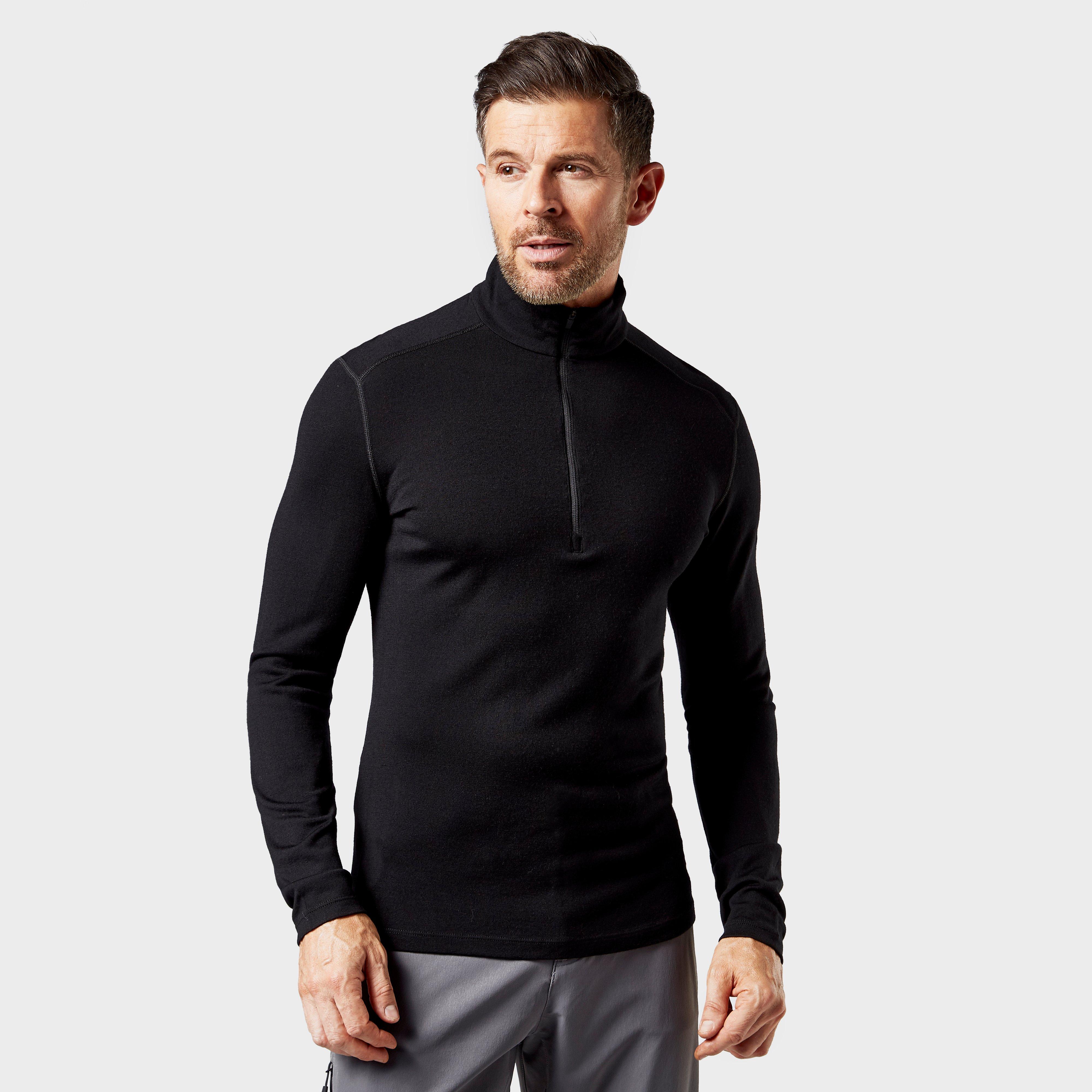 ICEBREAKER 260 TECH L/S HALF ZIP | BLACK