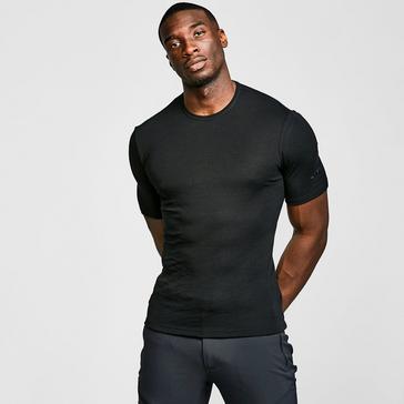 Black Icebreaker Men's Merino 175 Everyday Short Sleeve Crewe T-Shirt