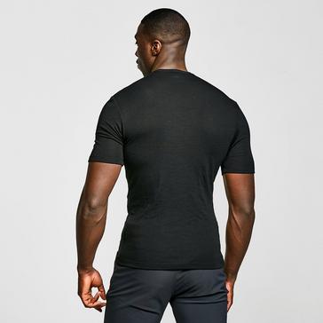 Black Icebreaker Men's Merino 175 Everyday Short Sleeve Crewe T-Shirt