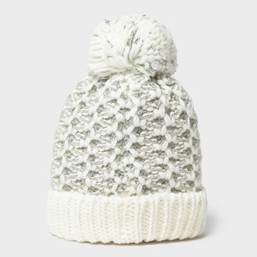 White Peter Storm Ava Bobble Hat