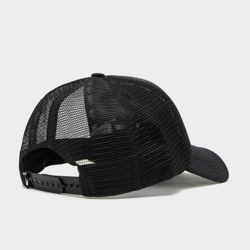 Black The North Face Logo Trucker Cap