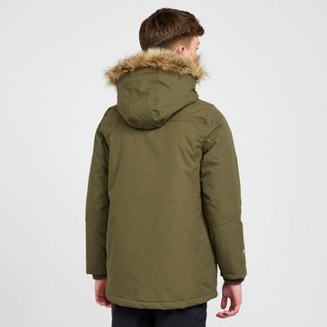 Khaki Berghaus Kids' Fourstones Waterproof Parka