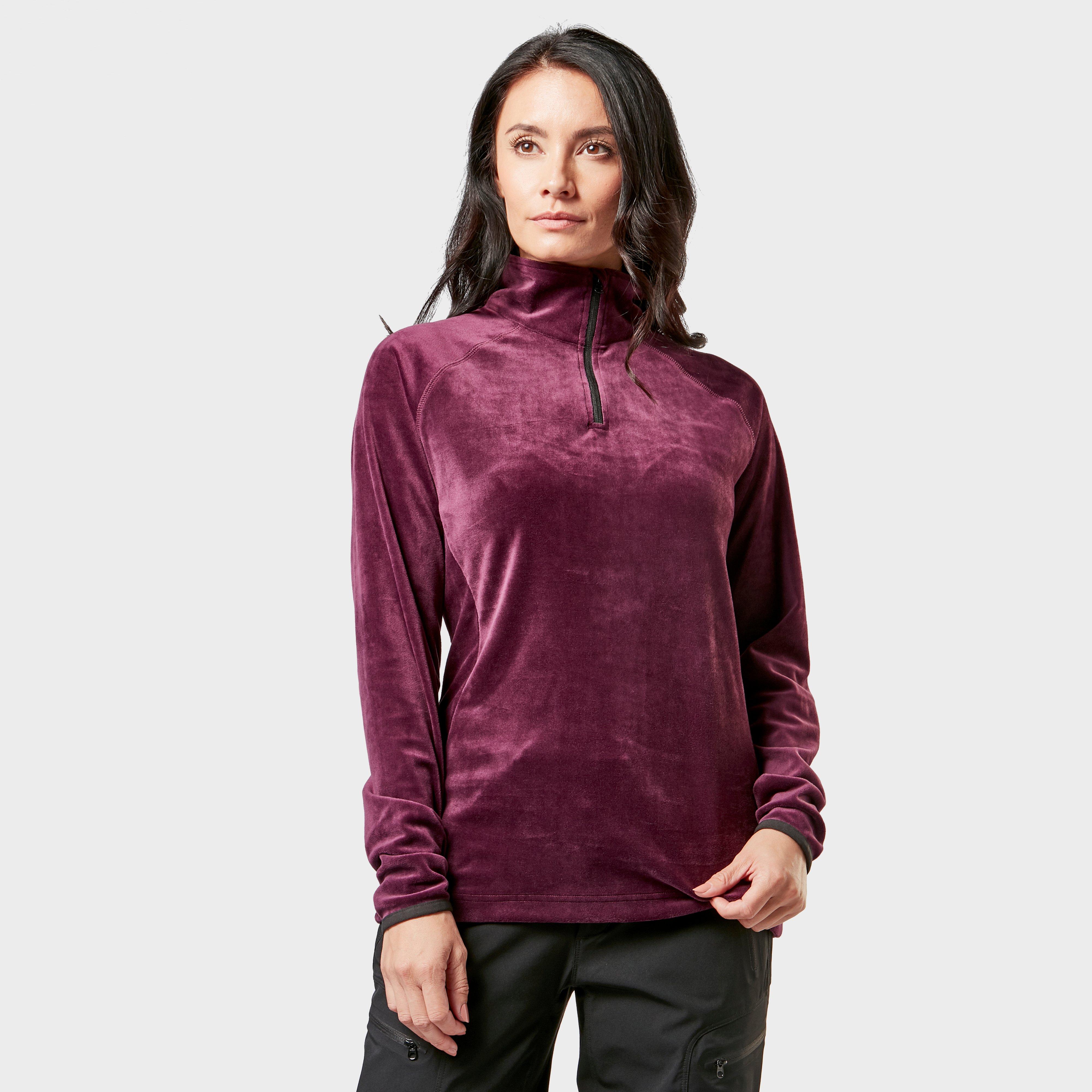 Regatta Regatta Womens Half-Zip Lavene Fleece - Purple, Purple Regatta Regatta Womens Half-Zip Lavene Fleece - Purple, Purple