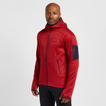 Red Berghaus Men's Pravitale MTN 2.0 Hooded Jacket