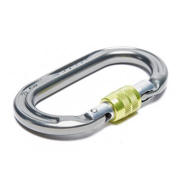 Silver DMM Ultra O Screwgate Carabiner