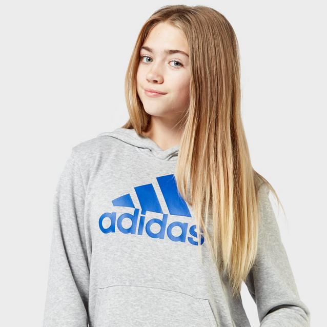 Adidas women's must have badge of sport hotsell overhead hoodie