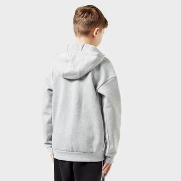 Grey adidas Kids' Must Haves 3-Stripe Hoodie