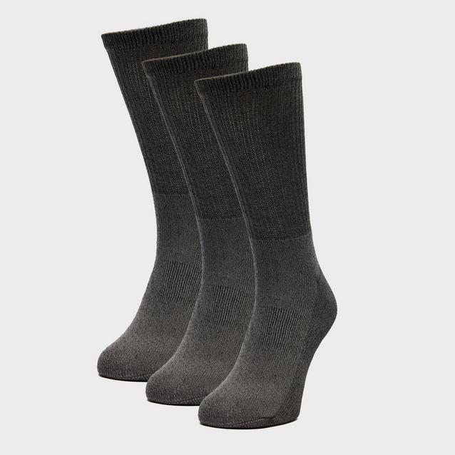 Grey Peter Storm 3 Pack Essential Socks image 1