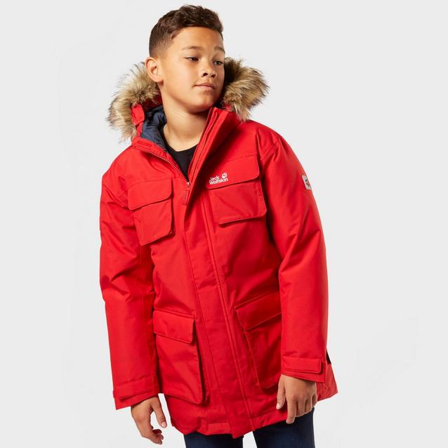 Boys jack cheap wolfskin coat