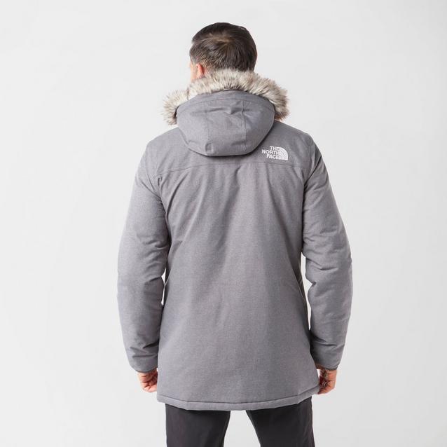 North face zaneck parka mens grey new arrivals