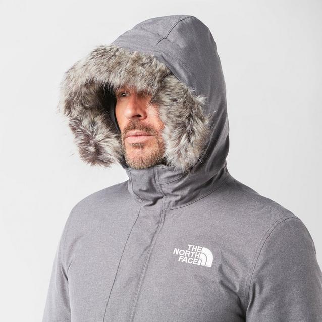 North face 2025 parka grey