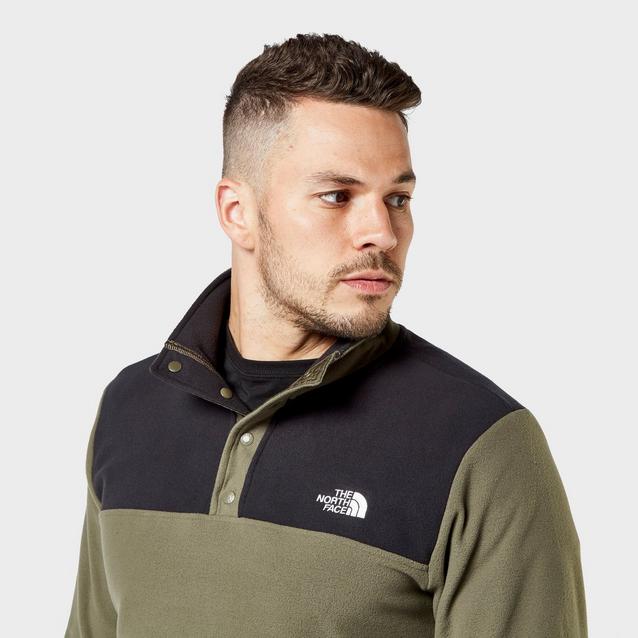 The North Face Men s TKA Glacier Snap Neck Fleece