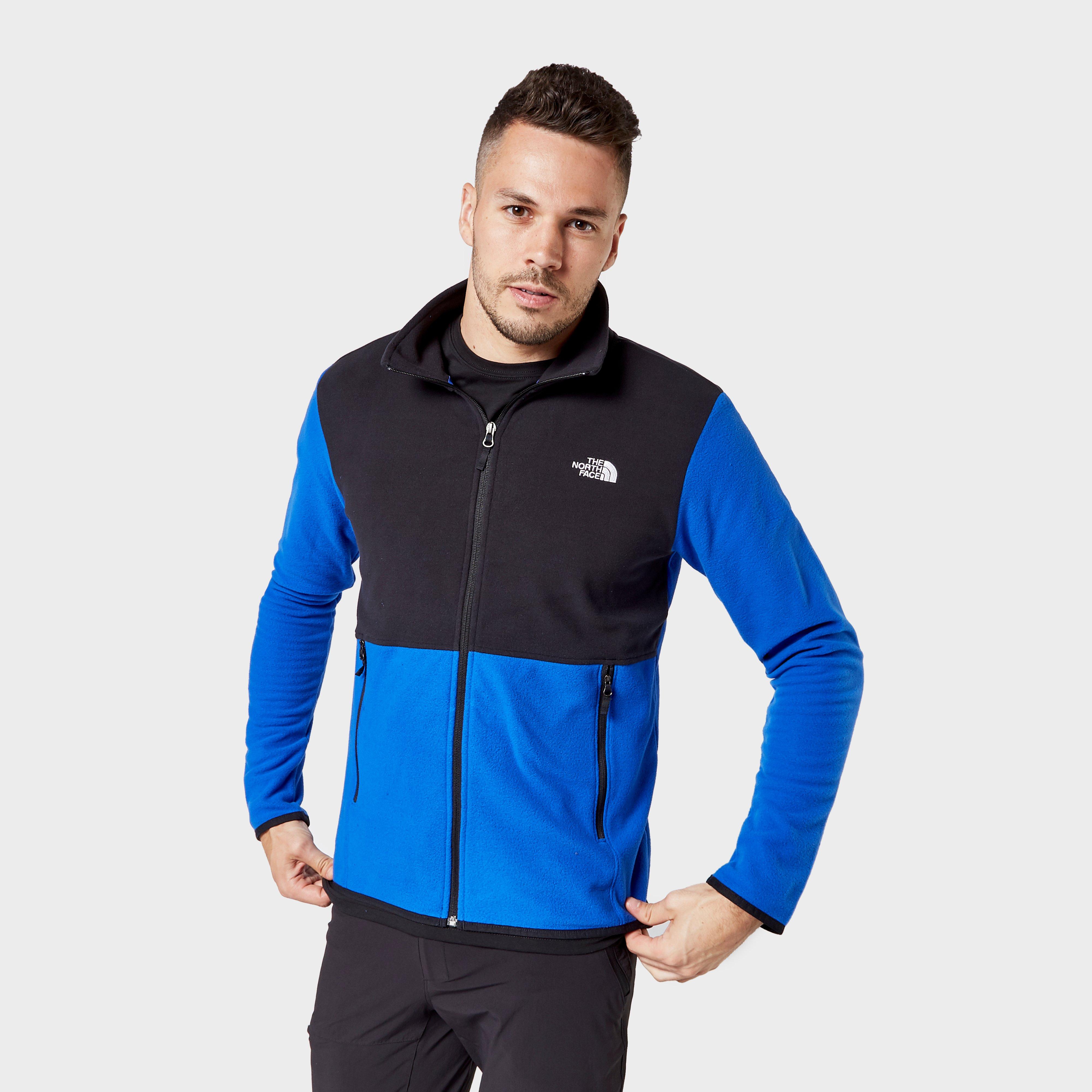 north face glacier fleece full zip mens