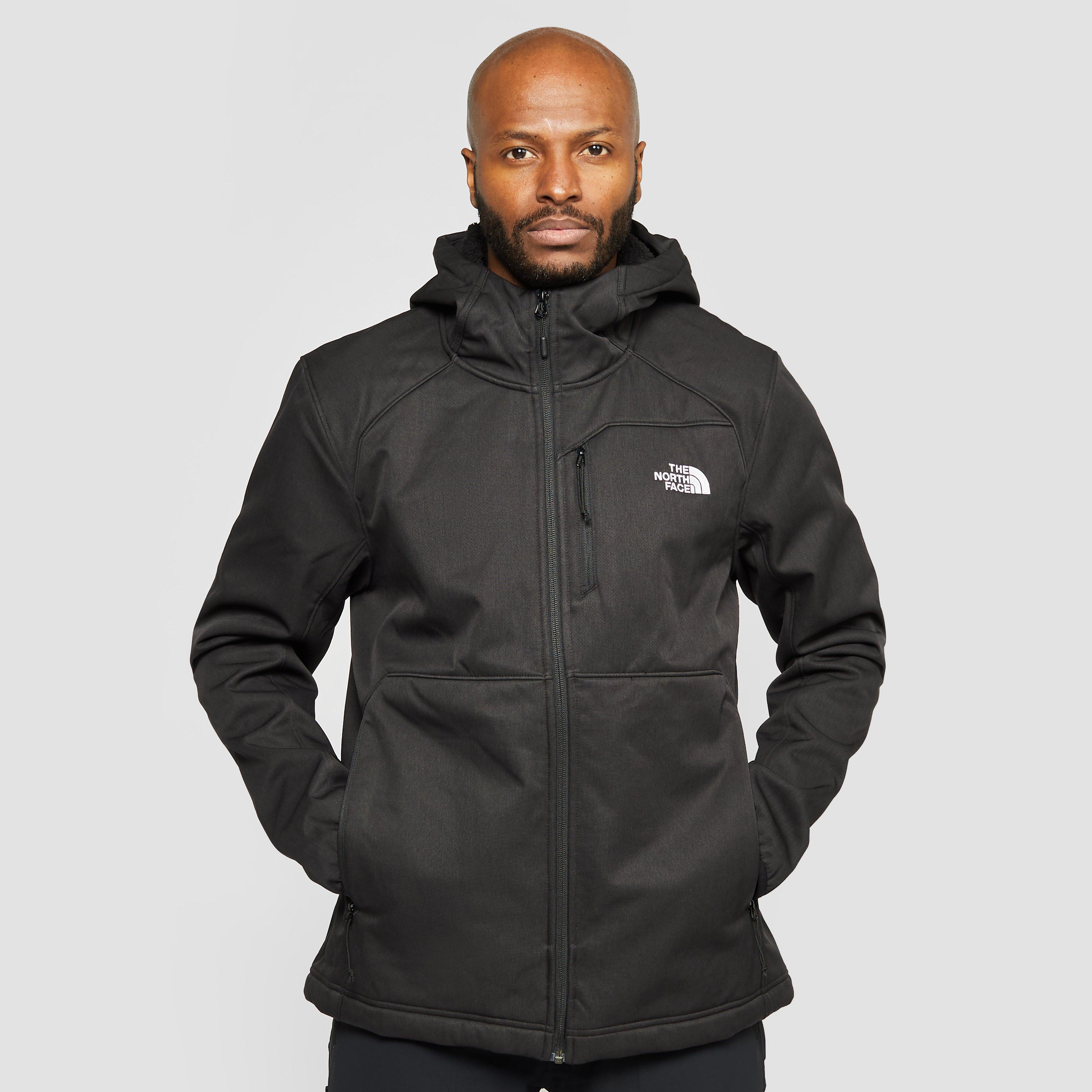 black north face softshell