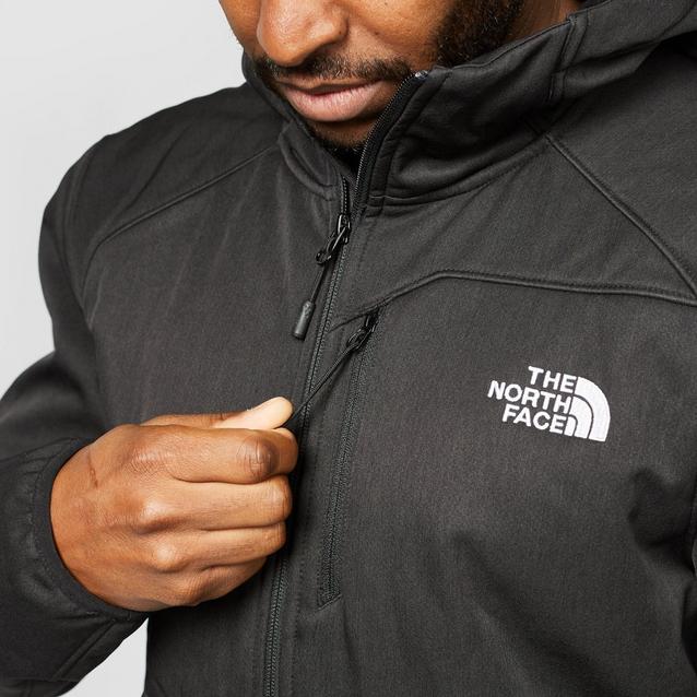 North face black 2024 softshell jacket