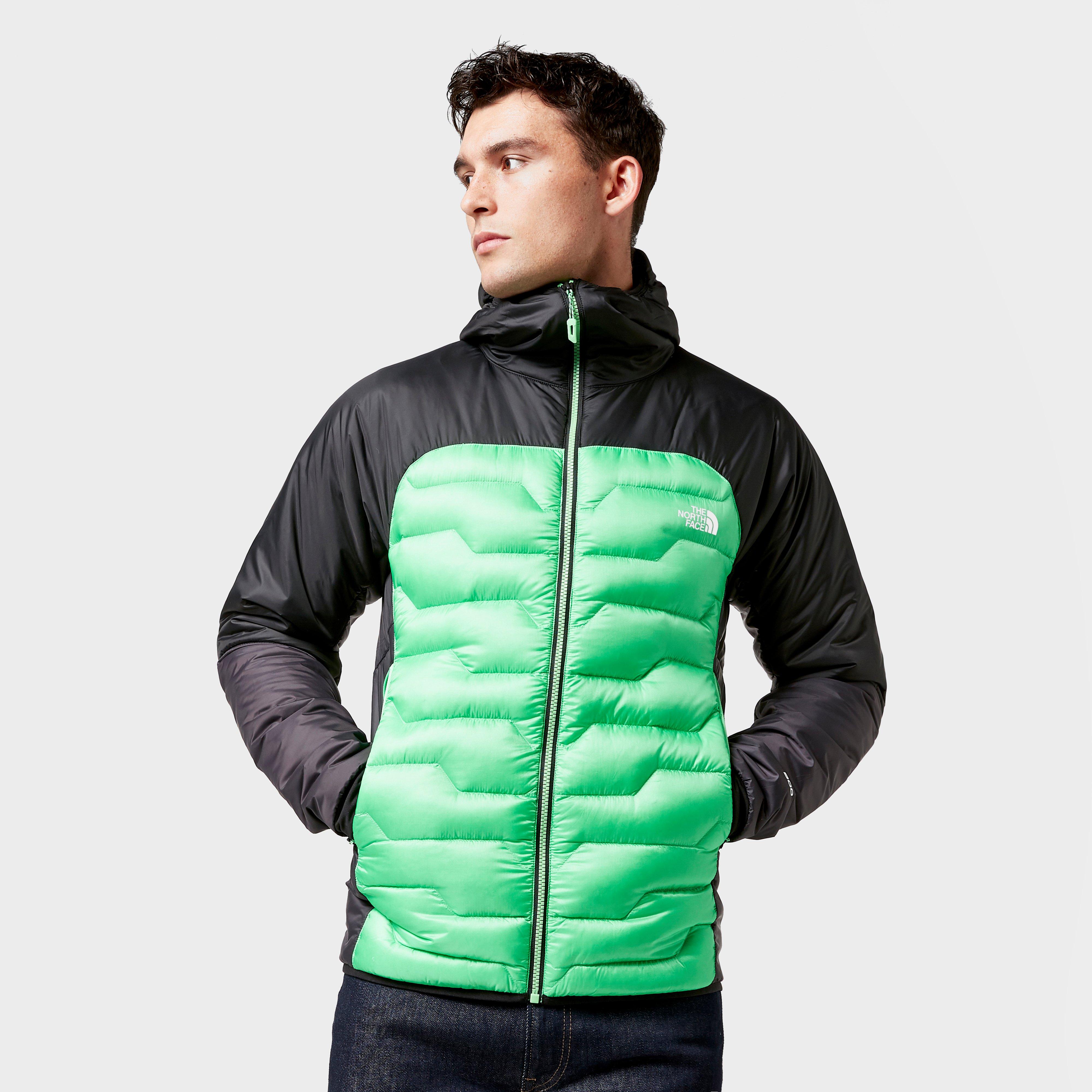 the north face men's impendor down hybrid hoodie