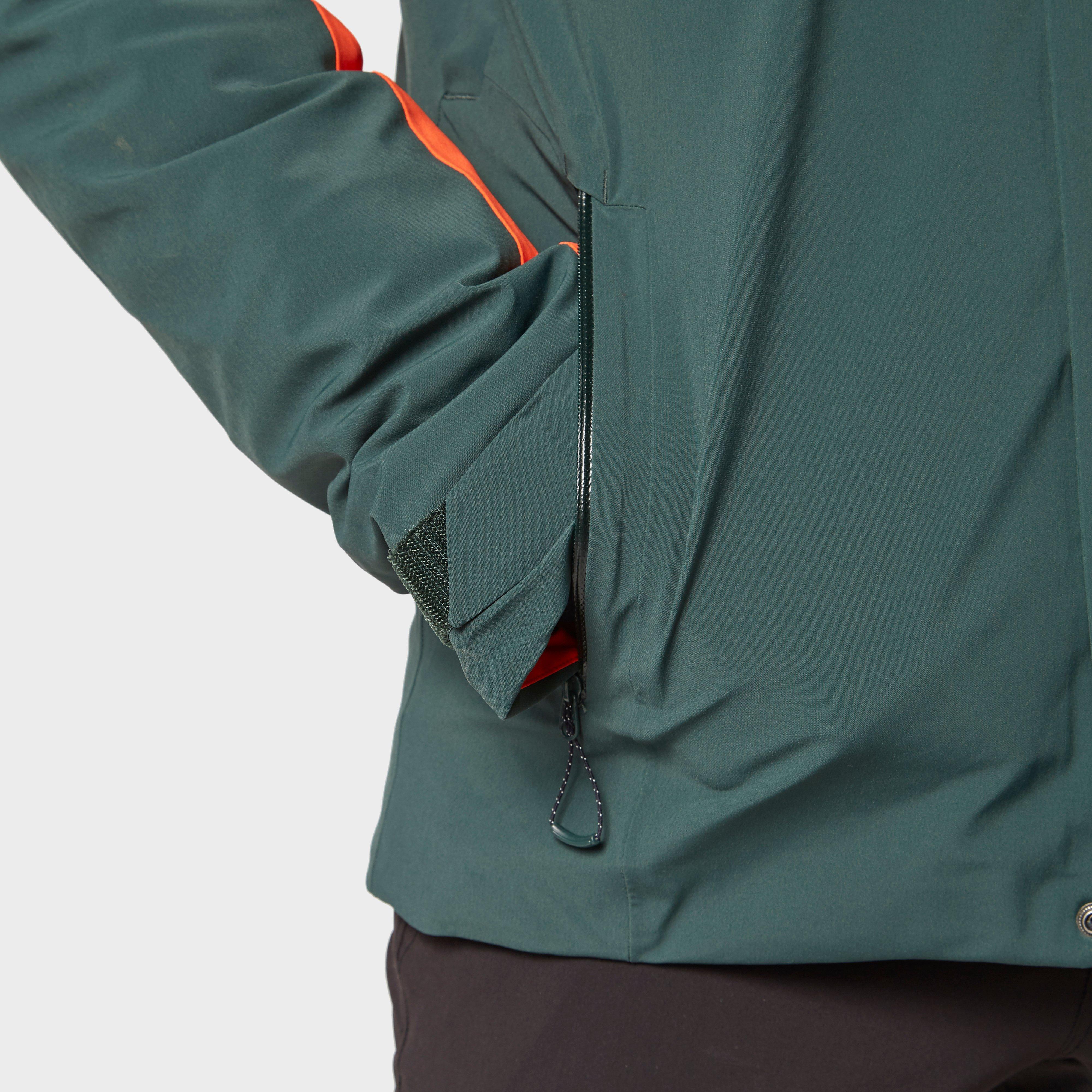 salomon green ski jacket