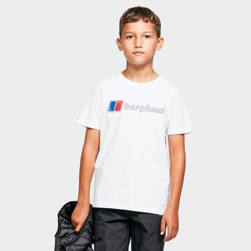 White Berghaus Kids Logo T-Shirt