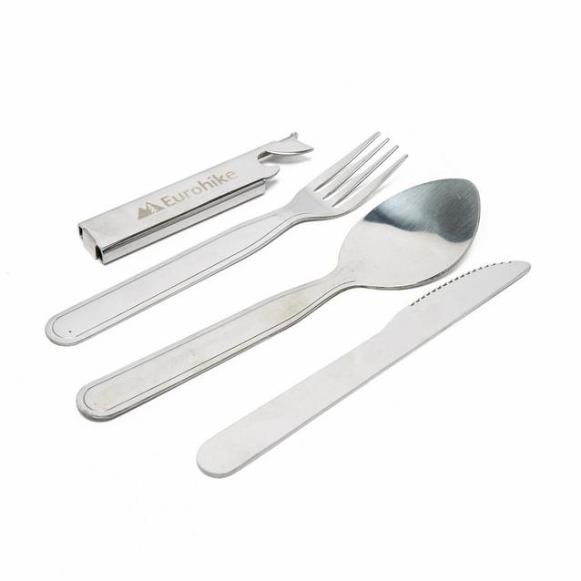 Silver Eurohike 4 Piece Cutlery Set image 1