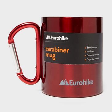 Red Eurohike Carabiner Handle Mug