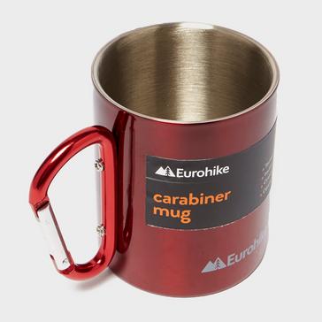 Red Eurohike Carabiner Handle Mug