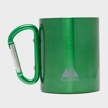 Green Eurohike Carabiner Mug
