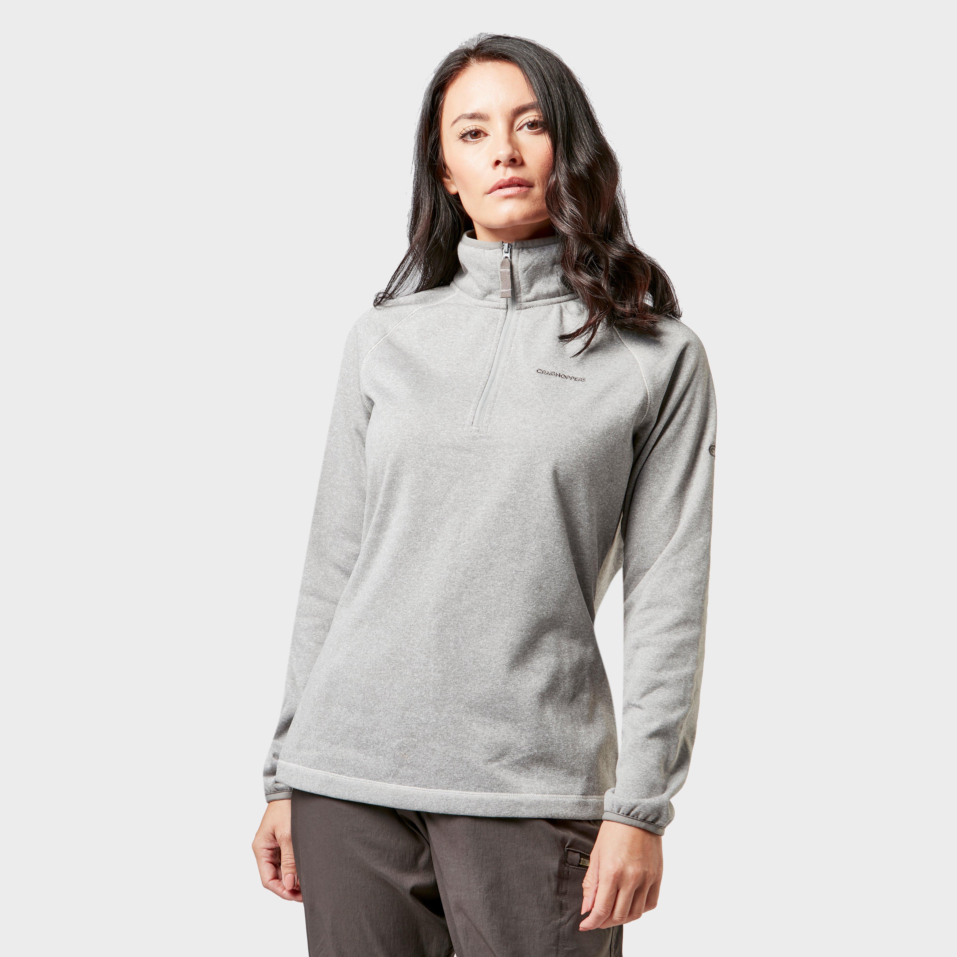 Craghoppers Craghoppers womens Delacey Half-Zip Fleece - Grey, Grey Craghoppers Craghoppers womens Delacey Half-Zip Fleece - Grey, Grey