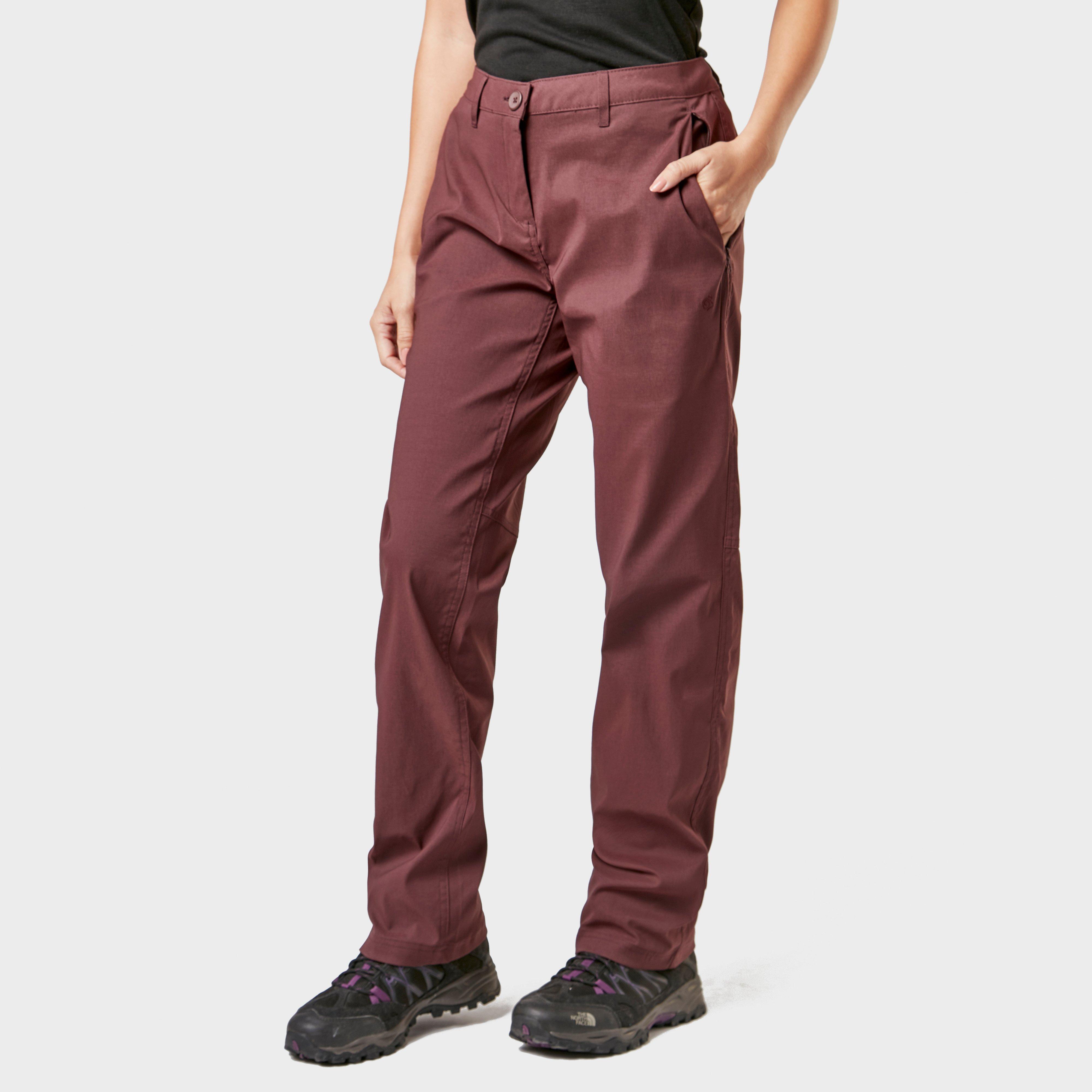 Craghoppers Craghoppers womens Kiwi Pro II Trousers - Plum, Plum Craghoppers Craghoppers womens Kiwi Pro II Trousers - Plum, Plum