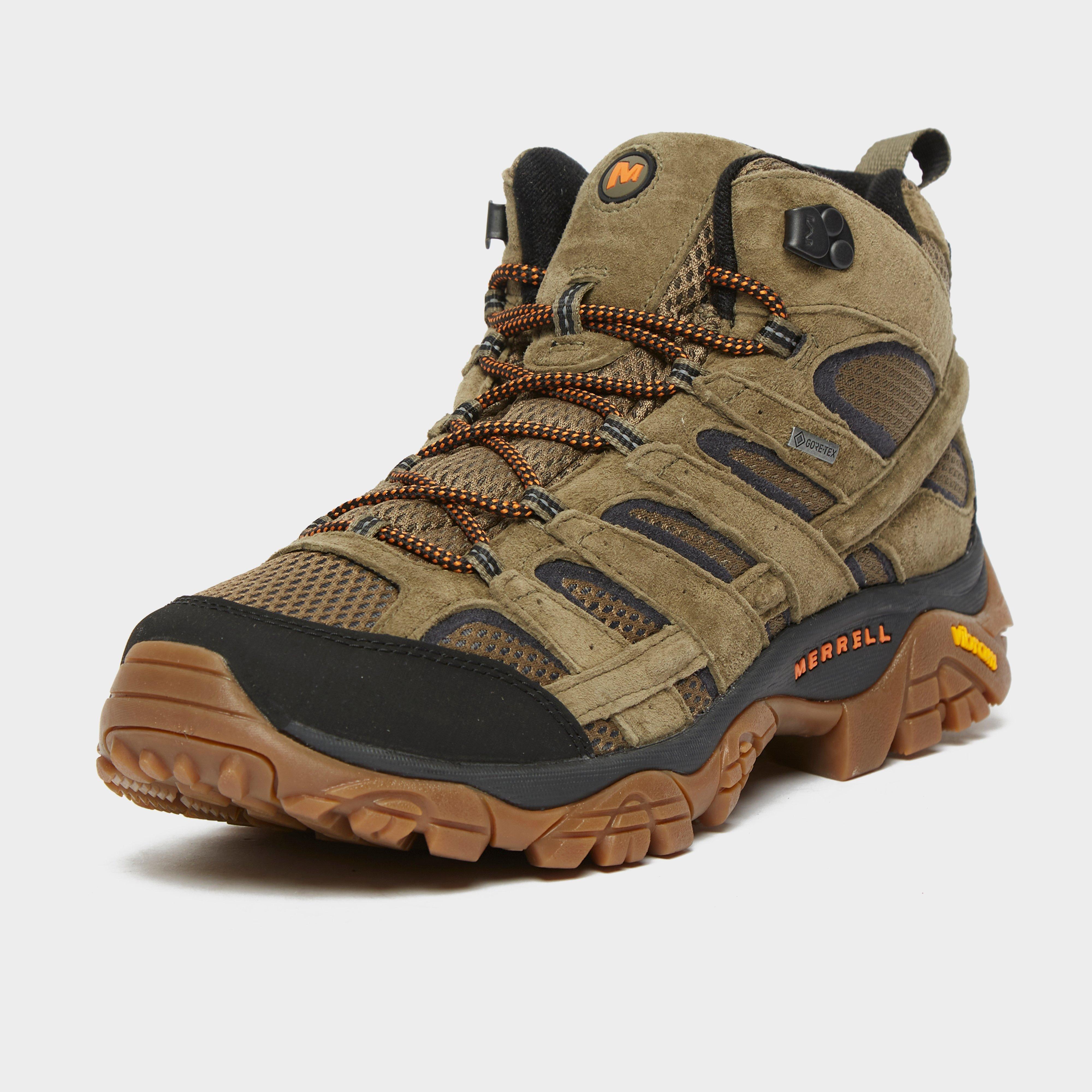 Merrell Men S Moab 2 Mid Gore Tex Walking Boots Blacks