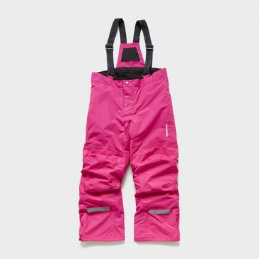 Pink Didriksons Kids' Idre Waterproof Pant