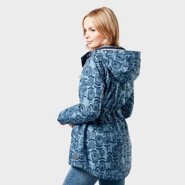 Blue Weird Fish Women’s Agnes Showerproof Jacket