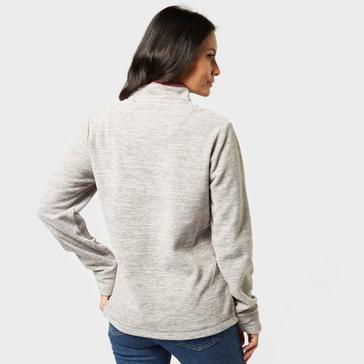 Grey Weird Fish Women's Larnie Half-Zip Fleece