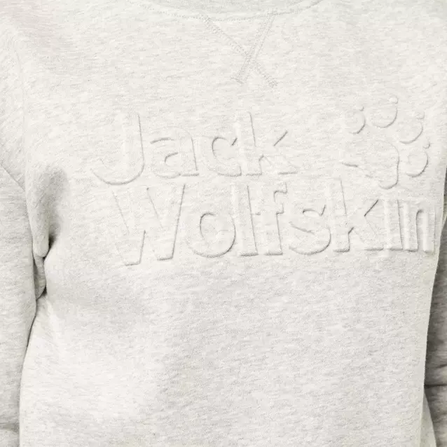 Jack wolfskin winter store logo hoodie