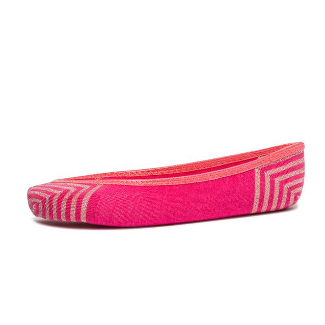 Pink Smartwool Women's Metallic Striped Sleuth No Show Socks image 1
