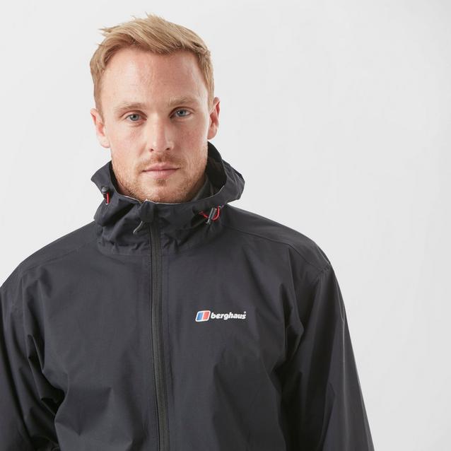 Berghaus mens deluge hotsell light hydroshell jacket black