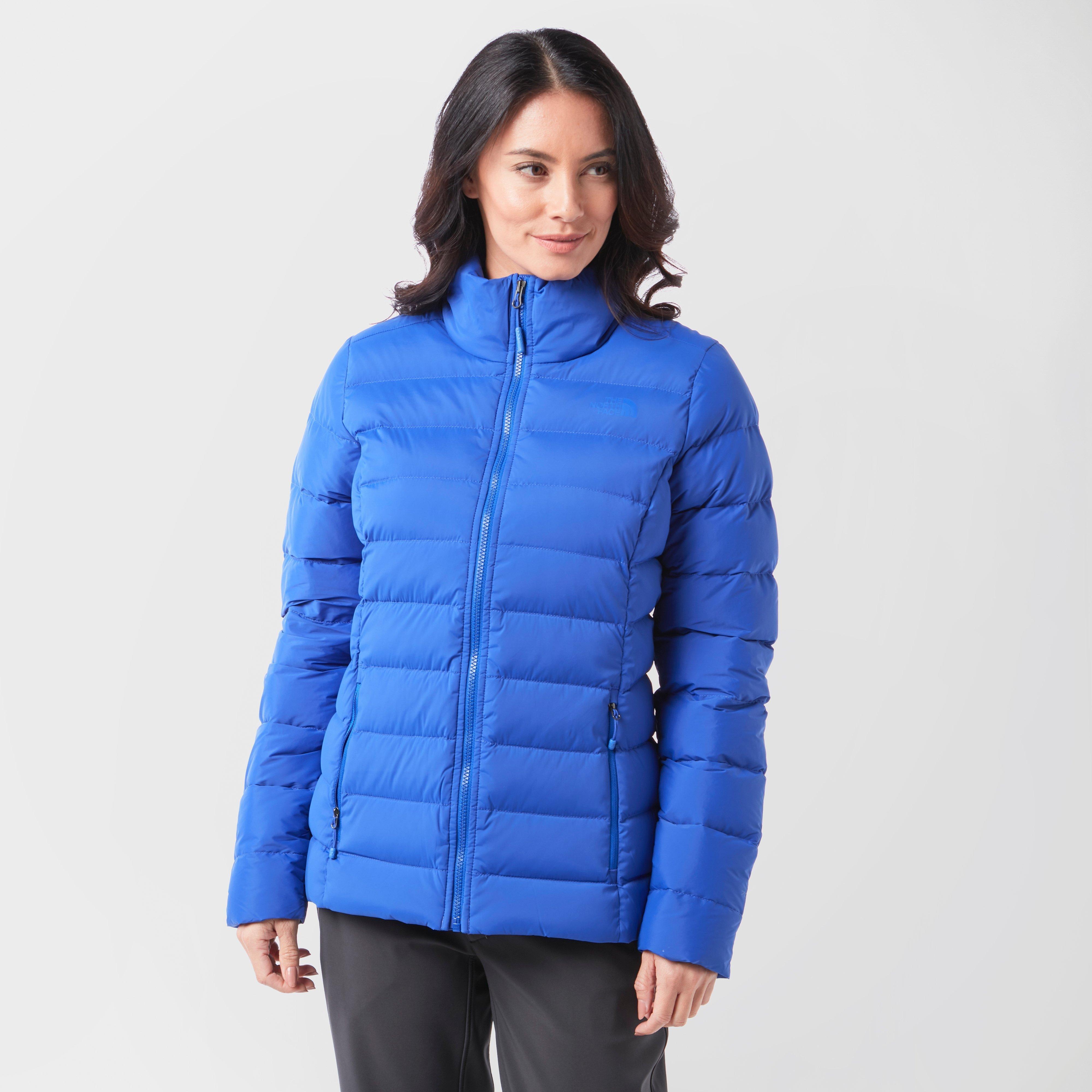 blue north face jacket womens