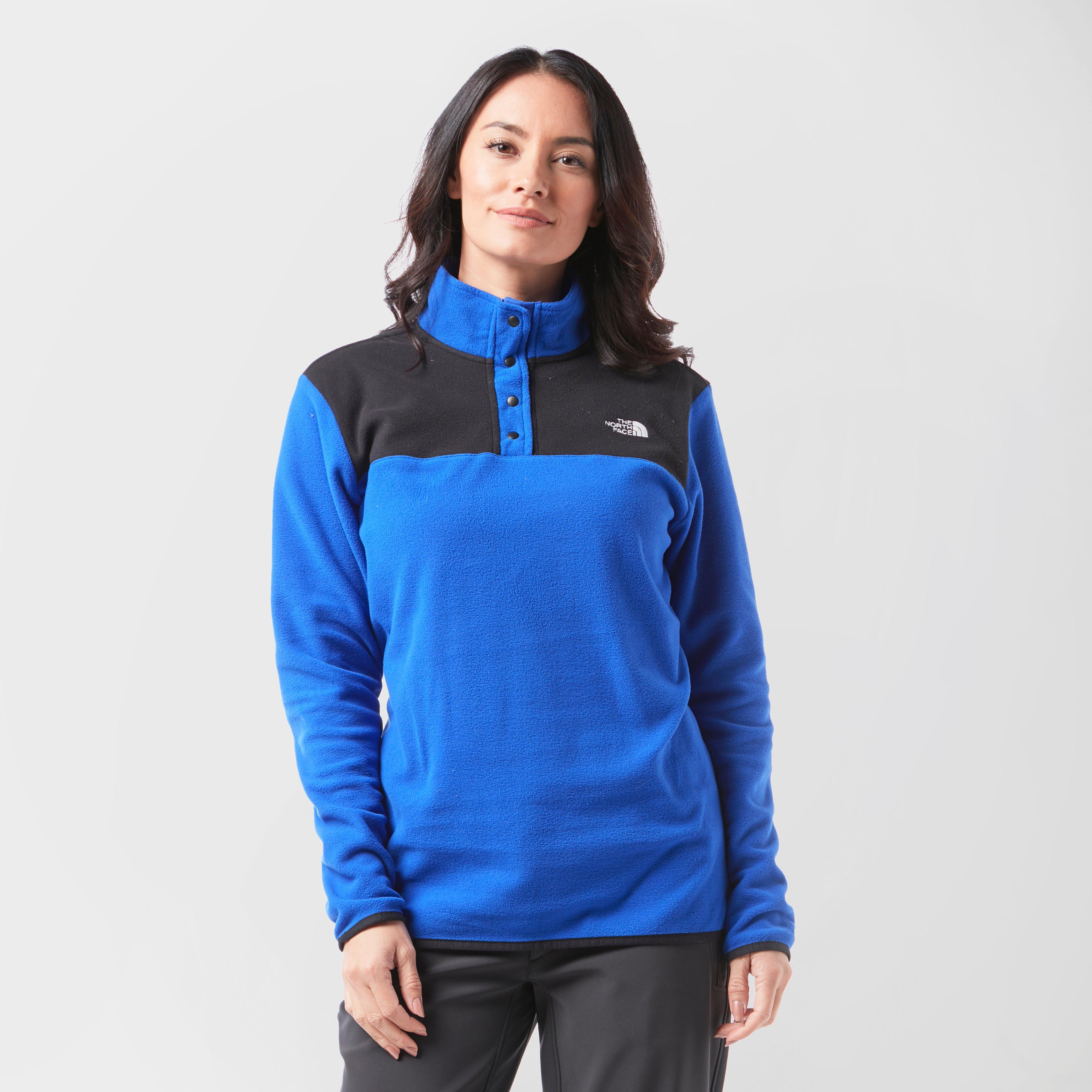 the north face women's snap it fleece pullover