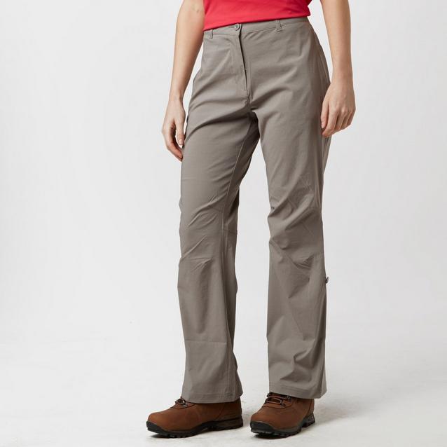 Grey|Grey Peter Storm Women's Stretch Roll-Up Trousers image 1