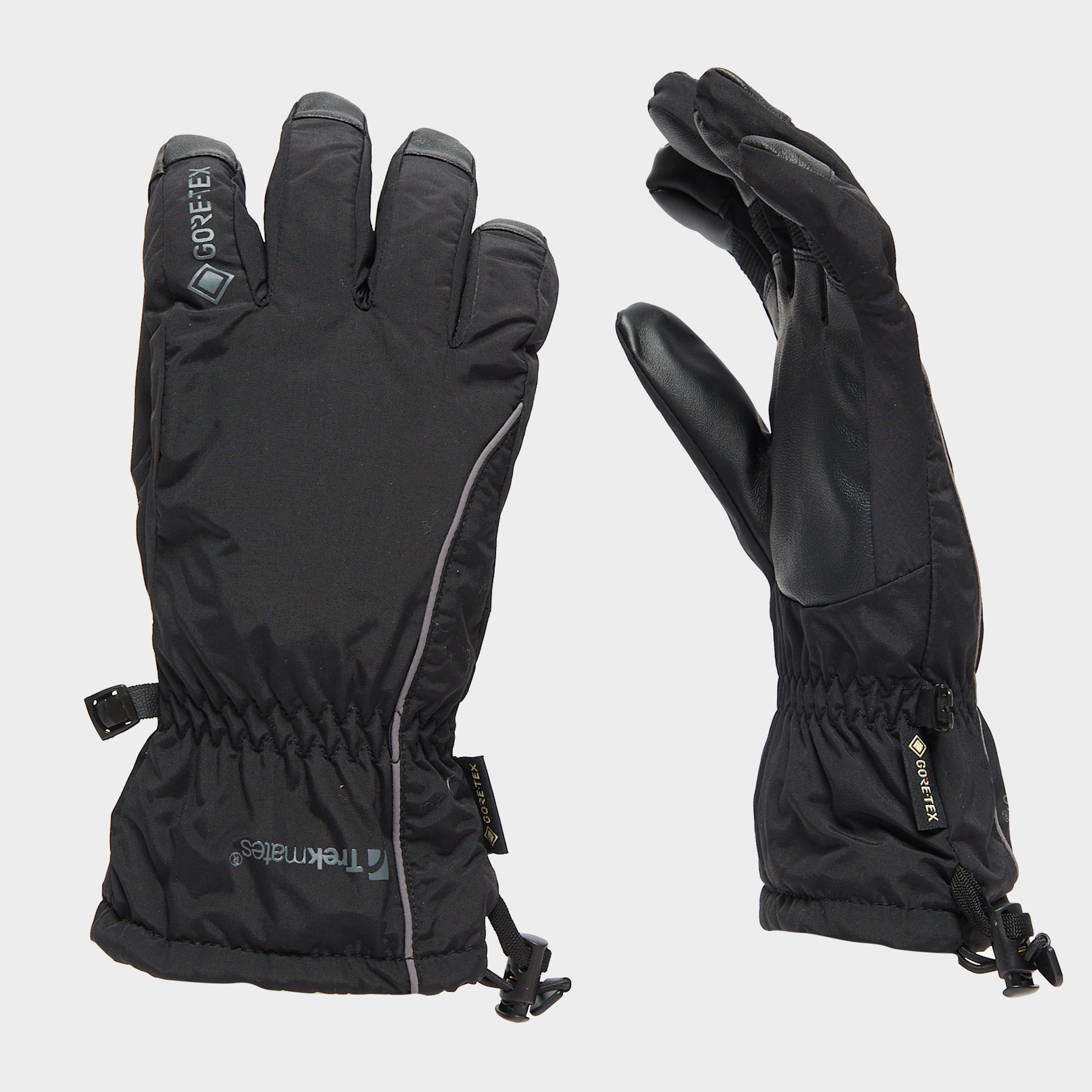 Trekmates Trekmates Mens Chamonix GORE-TEX Gloves - Black, Black Trekmates Trekmates Mens Chamonix GORE-TEX Gloves - Black, Black